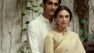 Aditi Rao Hydari and Siddharth